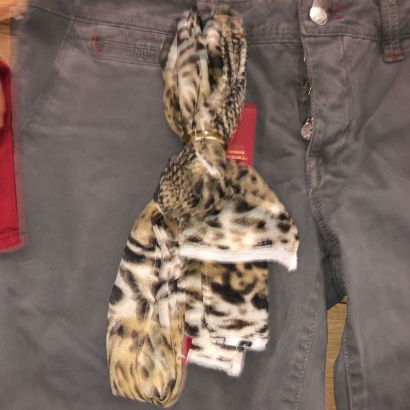 Tramarossa Laboratorio NWT Gray Straight-Legged Sartoria Jeans, Size 32, MP $355 - Picture 6 of 11